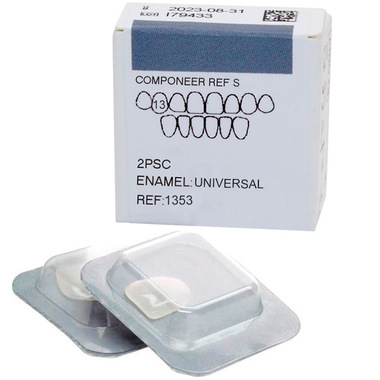 Componeer Refill Upper виниры верхний ряд 13, размер S, цвет Universal, 2 шт. COLTENE 1353