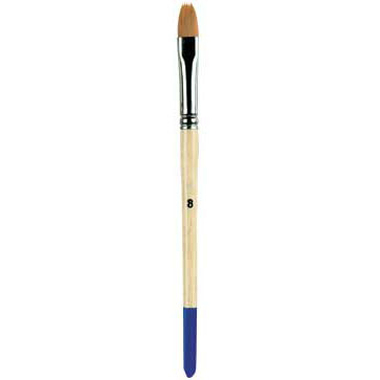 Кисточка для керамики № 00, деревянная ручка, синтетика ASA DENTAL 7001-00