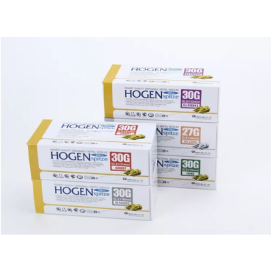 Иглы карпульные 27Gх35mm (0.4 х 35), 100 штук, HOGEN spitze (CKDental) C-K Dental 3527G