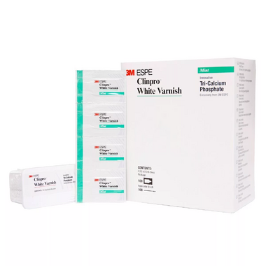 Clinpro White Varnish Mint (Клинпро Вайт Варниш Минт) вкус Мяты, 100 блистеров - Стойкое фторсодержащее покрытие 3М 12250