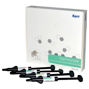 Harmonize (Гармонайз) Intro Kit (Dentine A3, Dentine A3,5, Enamel A2, Enamel A3), 4 шприца - наногибридный композит KERR 36633