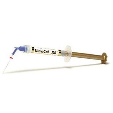 UltraCal XS Kit (4шпр.х1.2 мл + Navi Tips 20 шт.) - паста на основе гидроокиси кальция, Ultradent UL1027