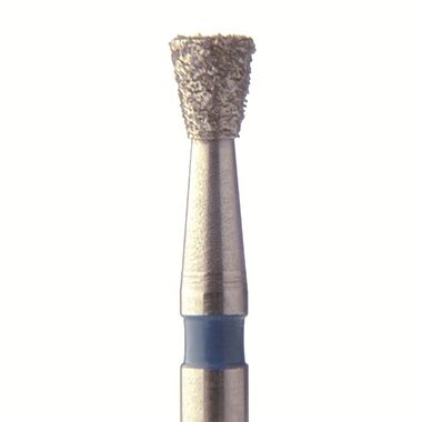 Бор алмазный 805 012 FG, синий, 5 шт. Форма: обратный конус с плоским концом., JOTA, Швейцария 805.FG.012
