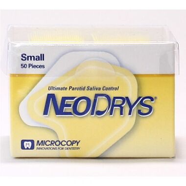 Прокладки NeoDrys Small неотражающие, 50 шт, желтые MICROCOPY 6254