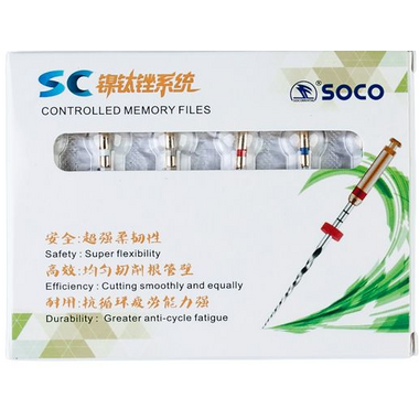 SOCO SC 03/15, 31 мм - Файлы машинные с памятью формы, 6шт. 1000067