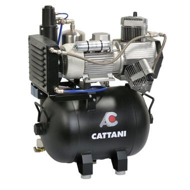 Компрессор 3х фазный Cattani на 3-4 установки, с осушителем 013335/013339