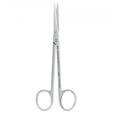 Ножницы для десны N1 прямые, зубчики на 1 лезвии, 14,5 см ASA DENTAL 0311-1