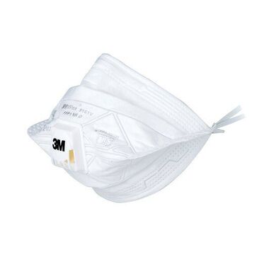 Противоаэрозольная Фильтрующая Полумаска 3M VFlex 9161V, класс защиты FFP1 NR D, с клапаном выдоха, размер - стандартный 1 шт в упаковке, 7100102650 3М 10700617