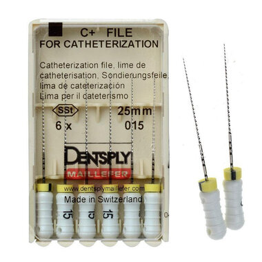 c+file № ass 25 мм, 6 шт. - ручной каналорасширитель, в стерильном блистере DENTSPLY A012X02590004