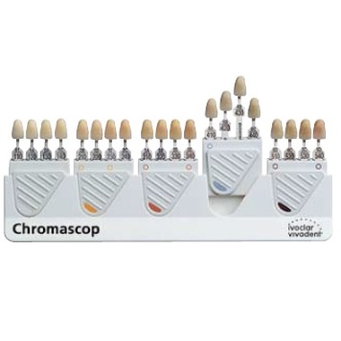 расцветка chromascop shade guide IVOCLAR VIVADENT 529479