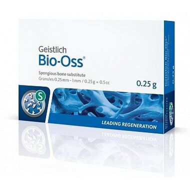 Bio-Oss spongiosa, гранулы 0,25г, 0,25-1 мм GEISTLICH 30641.2