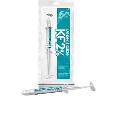 Desensibilize KF 2%, 1 шприц 2,5 г + 1 нак - Гель для снижения чувствительности дентина FGM 1231912137