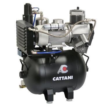 Компрессор Cattani для cad/cam систем. 165л/мин при 8 атм, ресивер 45л 013310/013300