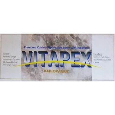 Витапекс (Vitapex), шприц, пломбировочный материал, 2г, Neo Dental 19503