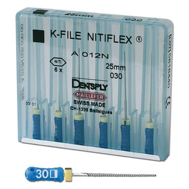 к-file nitiflex 030, maillefer DENTSPLY 00000001072