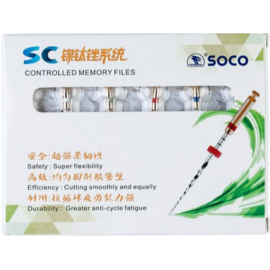 SOCO SC 04/45, 31 мм - Файлы машинные с памятью формы, 6шт. 1000292