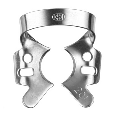 №201 - кламп для "раббердама" (Rubber Dam Clamp), Dentech Corporation, Япония, 201
