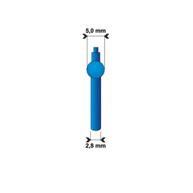 Груши литейные d=5мм, 250шт YETI 755-0250