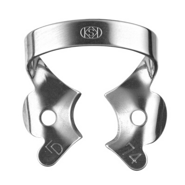 №74 - кламп для "раббердама" (Rubber Dam Clamp), Dentech Corporation, Япония, 74