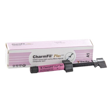 CharmFil Plus Refill (ЧармФил Плюс Рефил) цвет A1, шприц 4г  -  Светоотверждаемый пломбировочный материал,  DentKist PlusA1