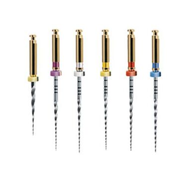protaper univ. starter kit 21мм 6 шт -машинный файл с прогрессирующей конусностью, стартовый комплект. 6 файлов: sx, s1, s2, f1, f2, f3 DENTSPLY A040922190112