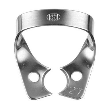 №27 - кламп для "раббердама" (Rubber Dam Clamp), Dentech Corporation, Япония, 27