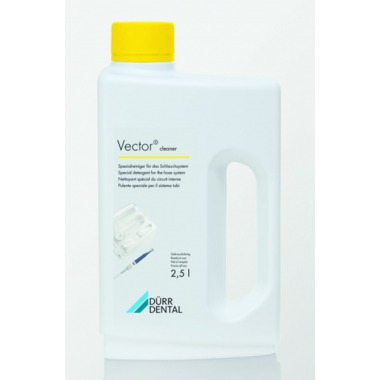 Vector cleaner (Вектор клинер),  2,5л  - Жидкость для удаления кислоторастворимых остатков в шлангах и наконечнике системы Vector DURR DENTAL CCA531A6150