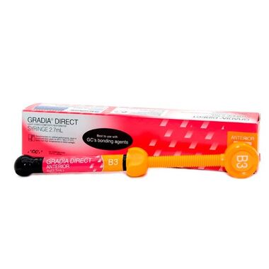 GC Gradia Direct Anterior (Градия Директ Антериор) B3 (003368), шприц (4 г) - светоотверждаемый реставрационный композит 0110214GcB3