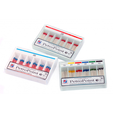 Pearl Dent Co., Ltd Штифты гуттаперчивые PetroPoint 02 №50, 120 шт DISPODENT 109442