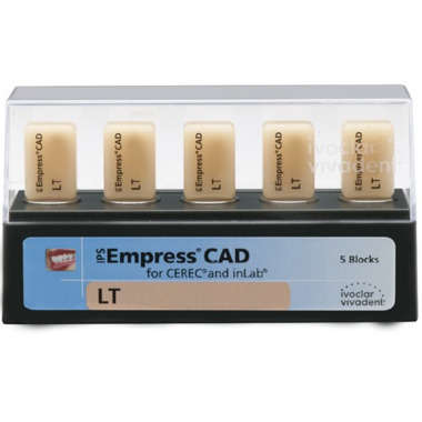 блоки ips empress cad cerec/inlab lt bl2 c14 5 шт. IVOCLAR VIVADENT 602588