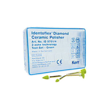 Набор алмазных полиров Identoflex Diamond Ceramic Polishers , 4 шт. KERR ID 5701/4