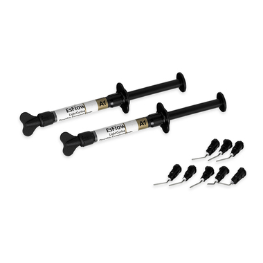 EsFlow (ЭсФлоу) А1,  2 шприца х 2г - жидкотекучий композит светового отверждения 3121A1 SPIDENT