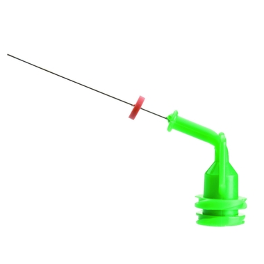 Иглы эндодонтические NaviTips (29g) 17 мм, Green - 20шт, ULTRADENT UL5115