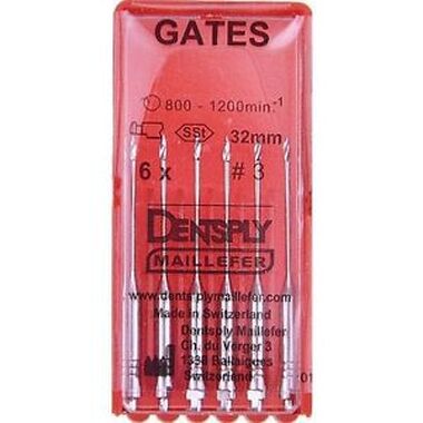 Gates drills  №3 28мм-развертка для вскрытия устья каналов, Maillefer DENTSPLY 0001913314