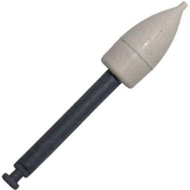Пика (пуля, конус)  Ensmart Pin (Энсмарт Пин) белый грубый µ 125 - пластиковый держатель, 30 штук, ENP125-1, Kagayaki